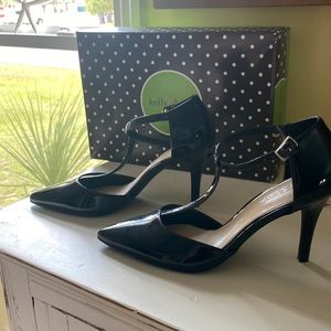 Women’s size 8 Kelly & Katie black patent high heels